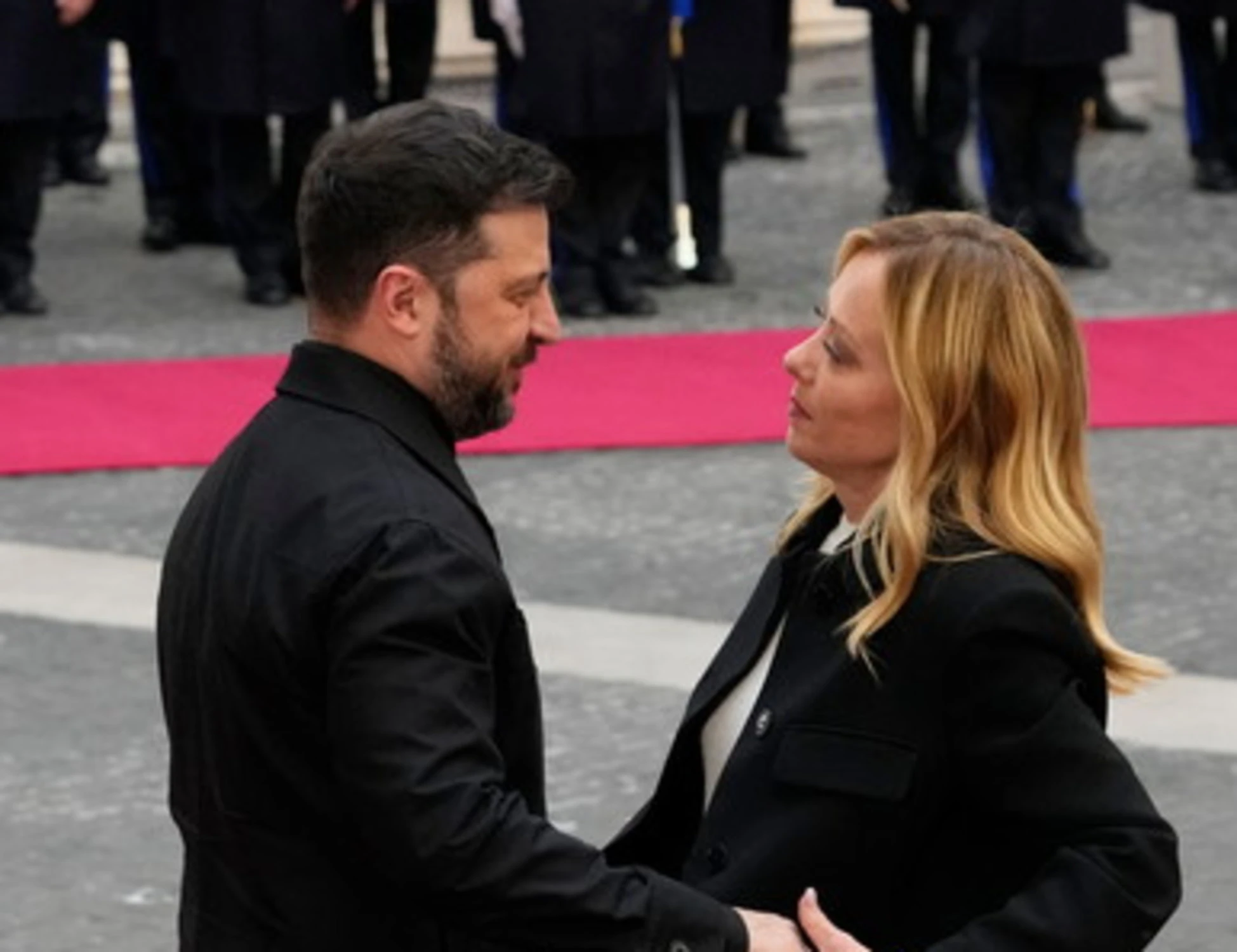 Palazzo Chigi, Zelensky da Meloni: "Perché credo in lei"