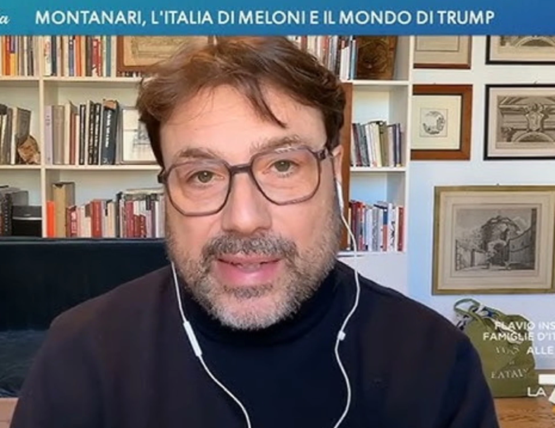 Tomaso Montanari appende "Libero" a testa in giù e farnetica su paura, manganelli e olio di ricino