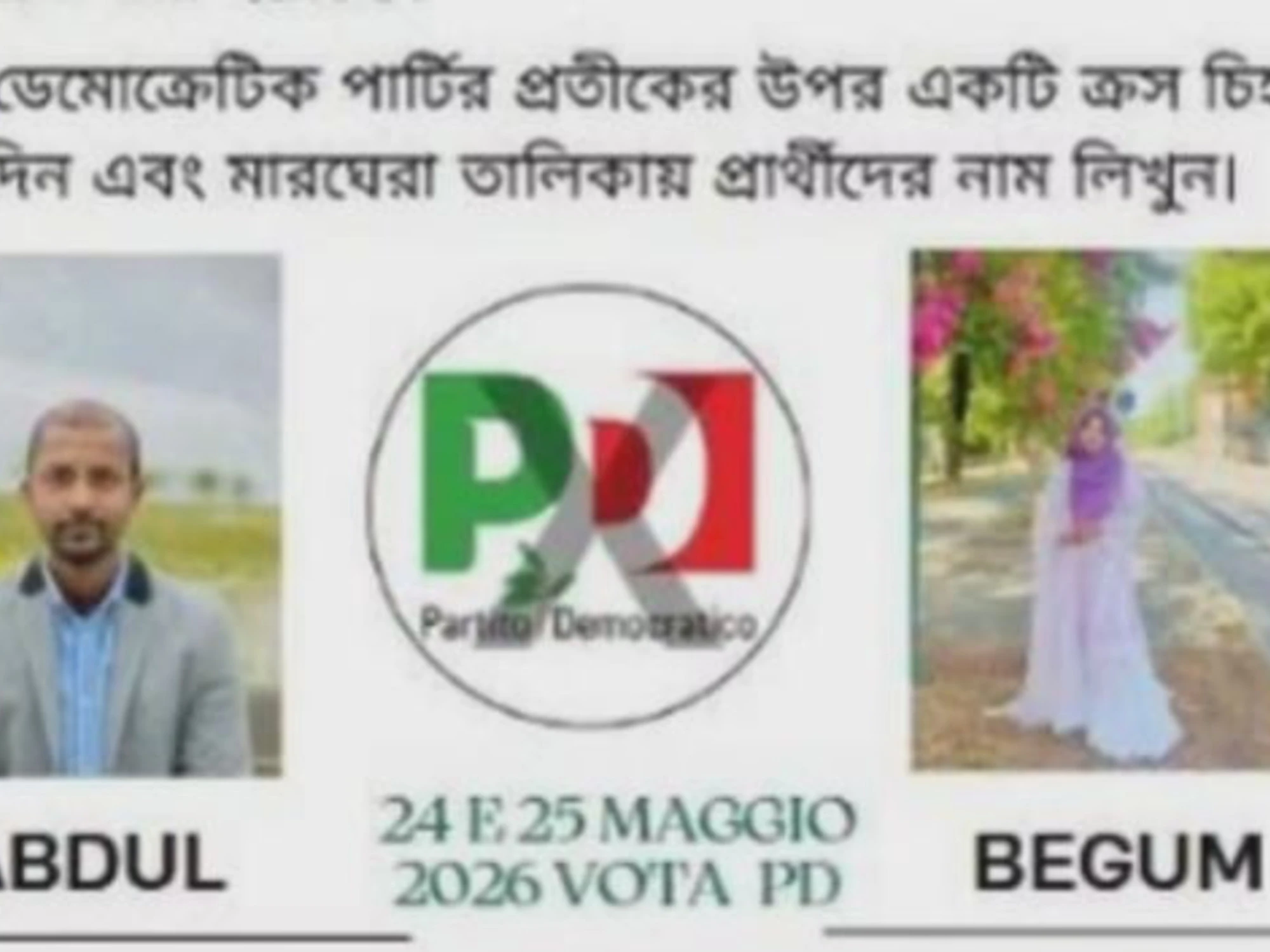 Pd, bengalesi schierati a Venezia: "Voti nel nome di Allah"