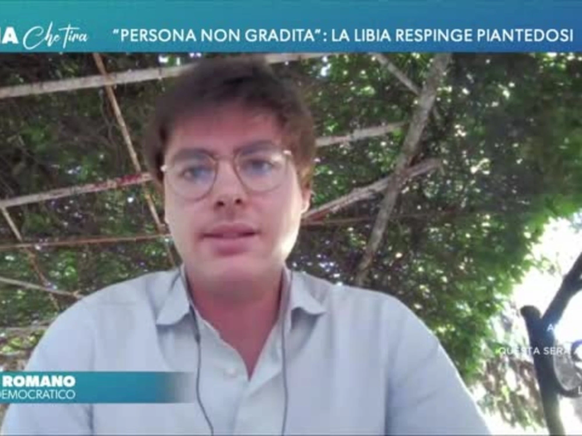 Paolo Romano, una calda mattinata in tv tra minacce e rinunce