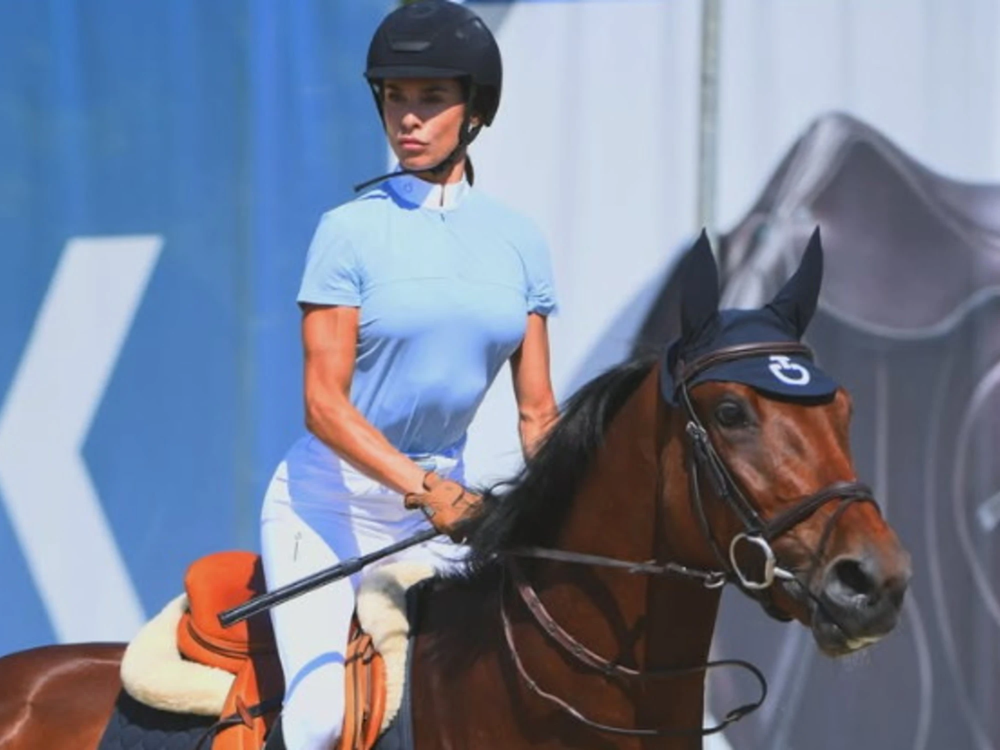 Elisabetta Canalis va a cavallo? Linciata dagli animalisti