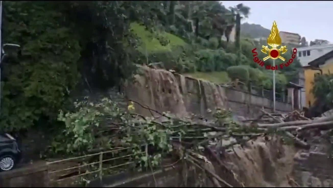 Intensa ondata di maltempo in Lombardia, allagamenti e smottamenti