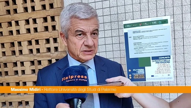 Università di Palermo, Midiri "Digital Prevention è un progetto innovativo"