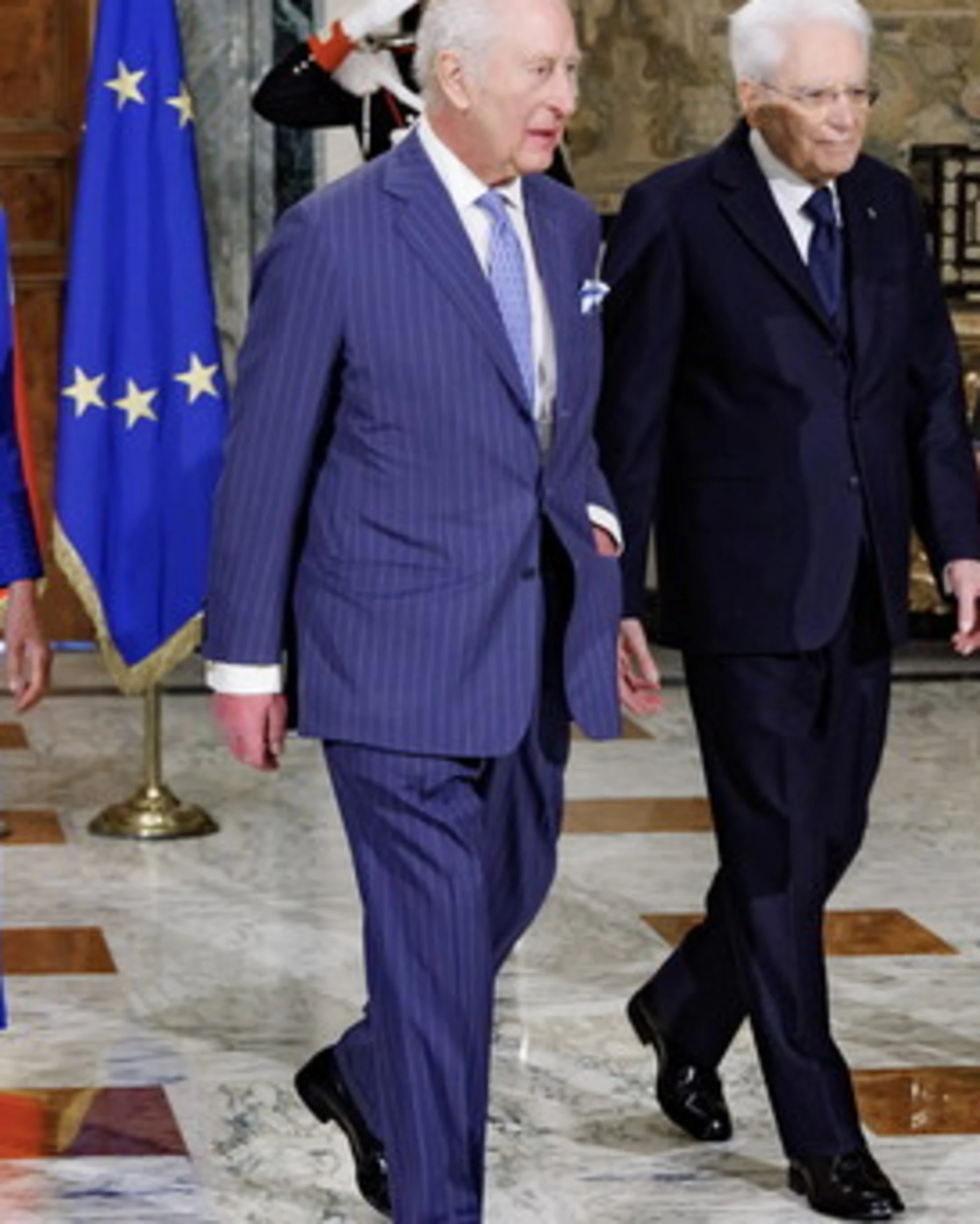 Re Carlo da Mattarella, poi da Meloni: "Compatibile con Giorgia"