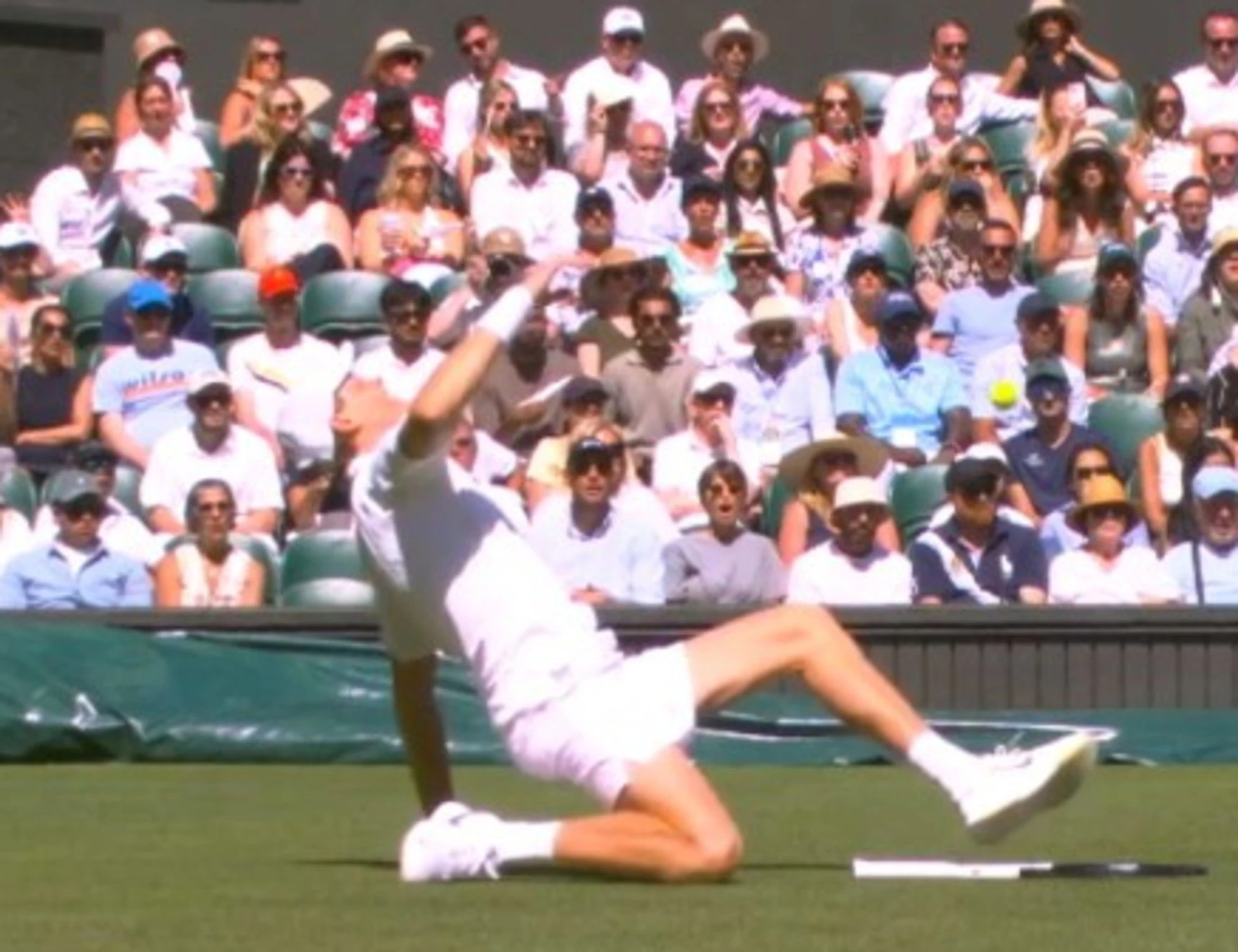 Sinner, "non è stata la caduta a Wimbledon": come e quando si è infortunato davvero