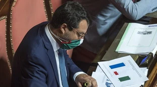 Open Arms, Matteo Salvini: "A casa a testa alta. Matteo Renzi? Come Scilipoti, le sue sono supercazzole gratuite"