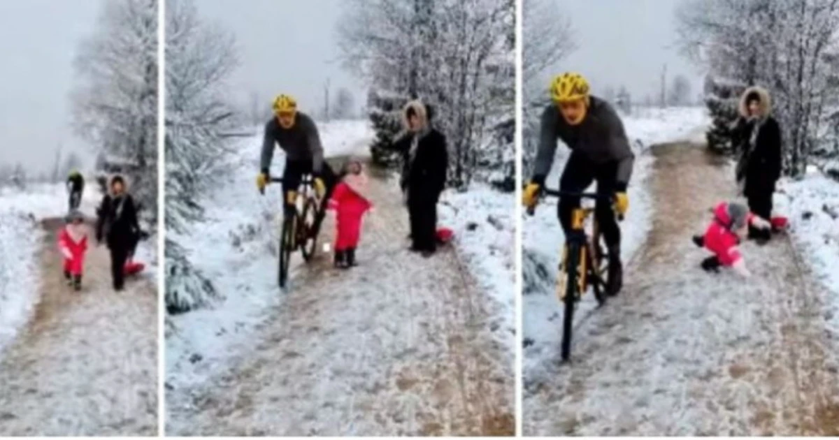 Belgio, il ciclista dà una ginocchiata a una bambina in strada: rischia un anno di carcere