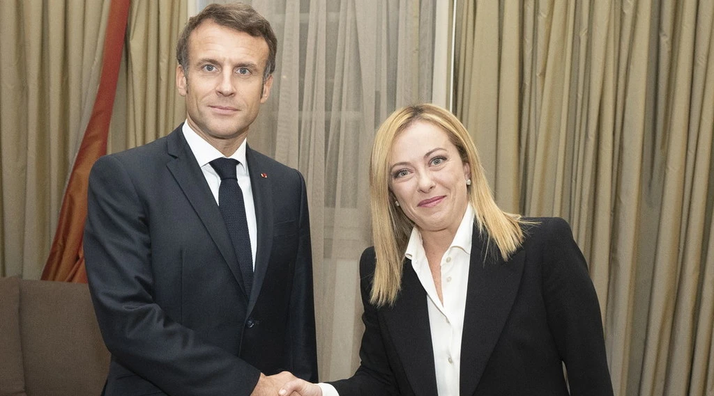 Macron e Meloni