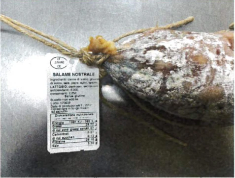 Salame nostrale ritirato per possibile presenza di Salmonella