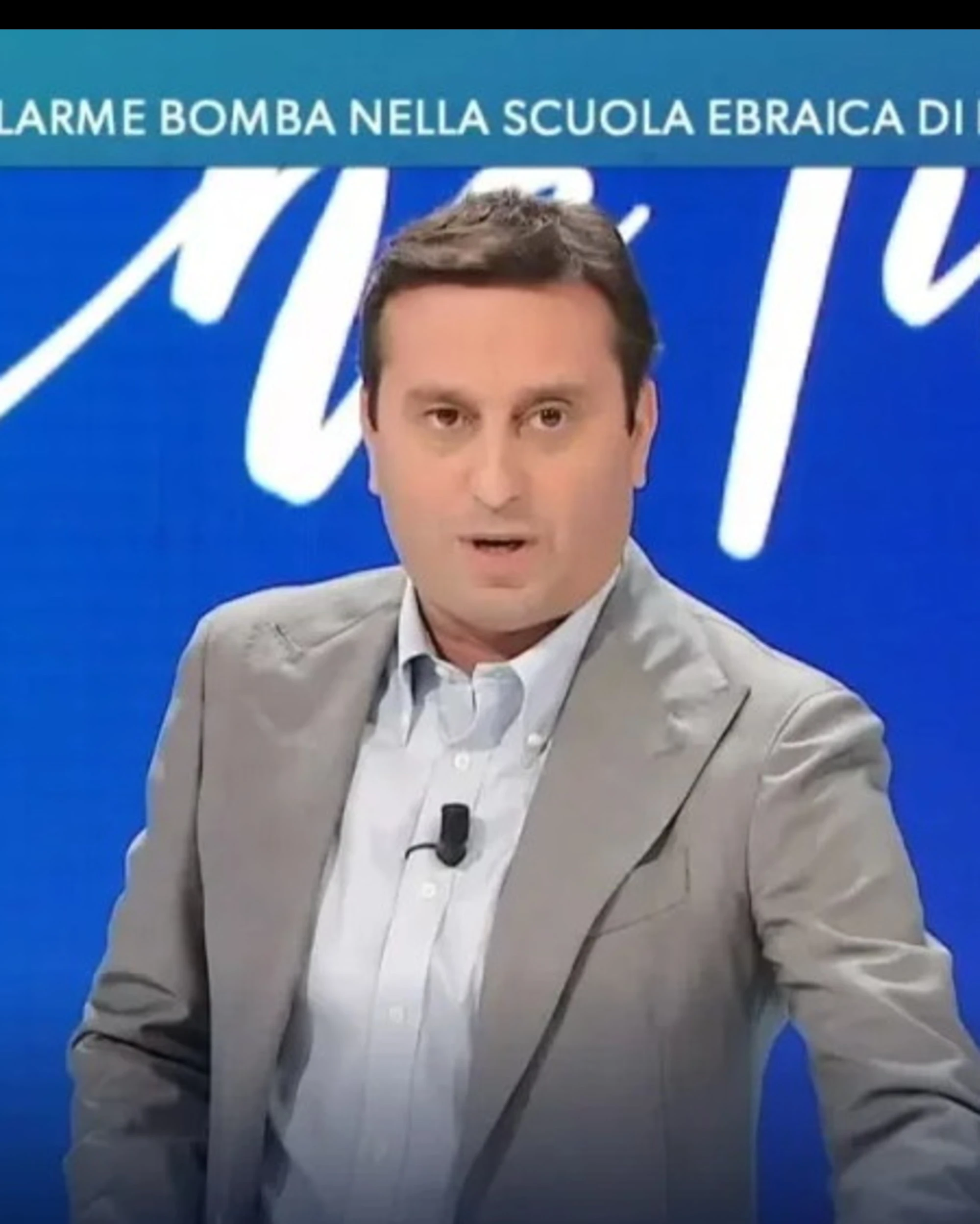 David Parenzo, scritta-choc a La Sapienza: "Nazista". E lui: "Idioti, incontriamoci"