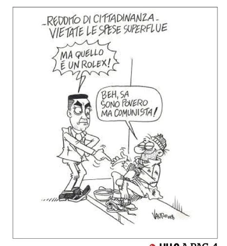 Vauro Senesi, la vignetta umiliante per Luigi Di Maio: le "spese immorali"? Come lo ridicolizza sul Fatto