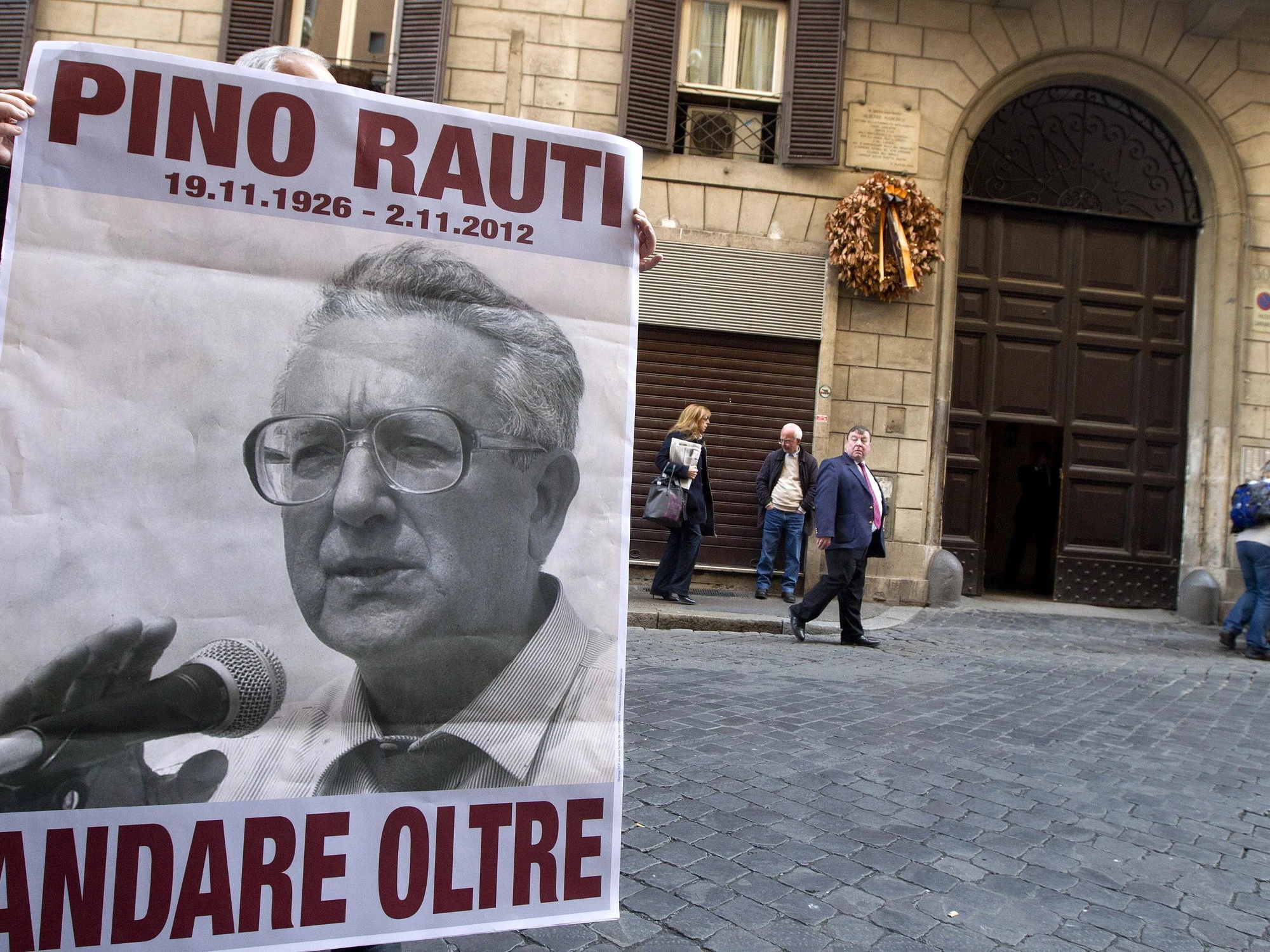 Intuizioni, sfide e sconfitte del leader Pino Rauti