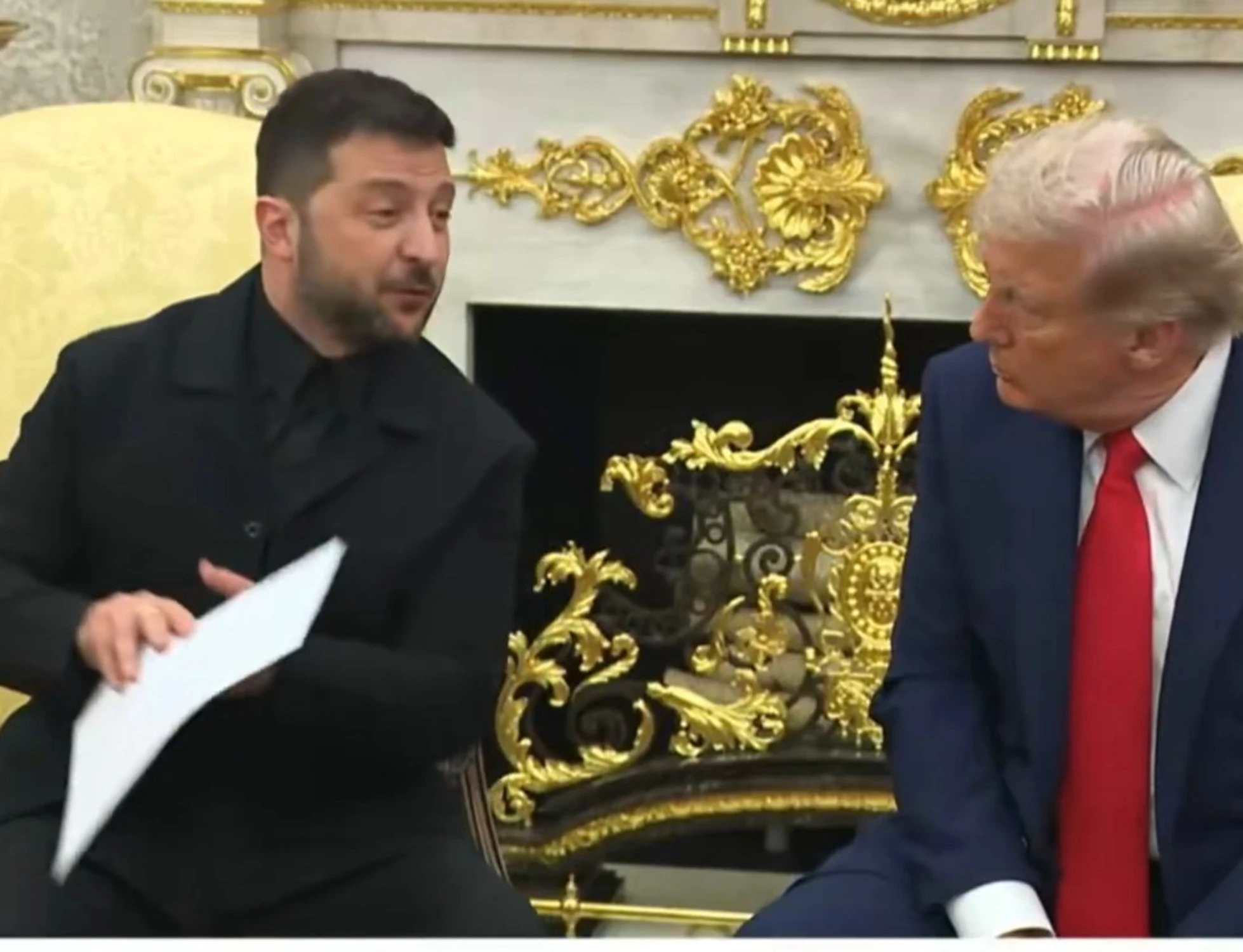 Trump e Zelensky, "questa è per Melania": colpo di scena nello Studio ovale