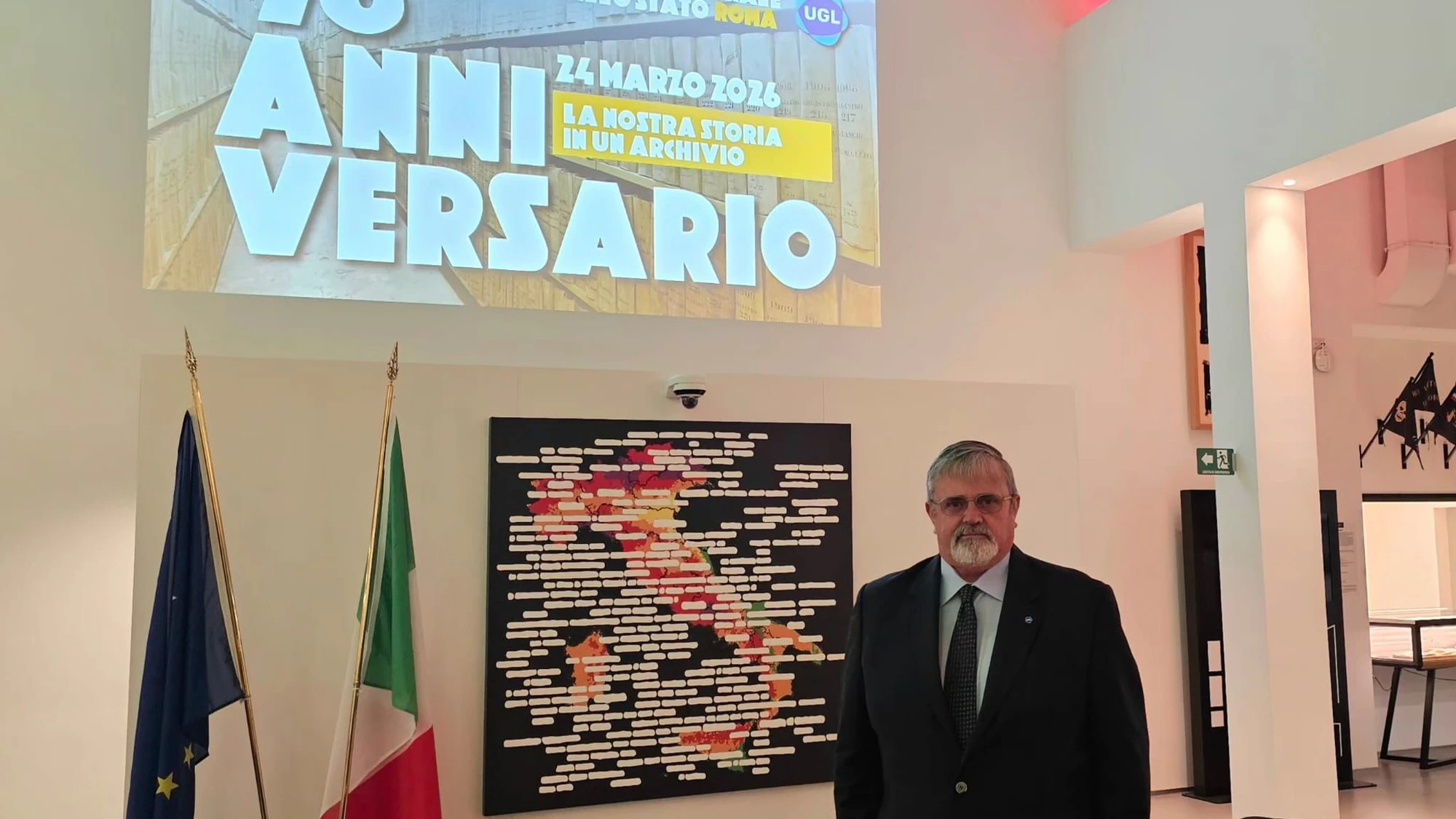 76anni UGL. Capone, Leader UGL: “Celebriamo una storia di battaglie e impegno al servizio dei lavoratori”