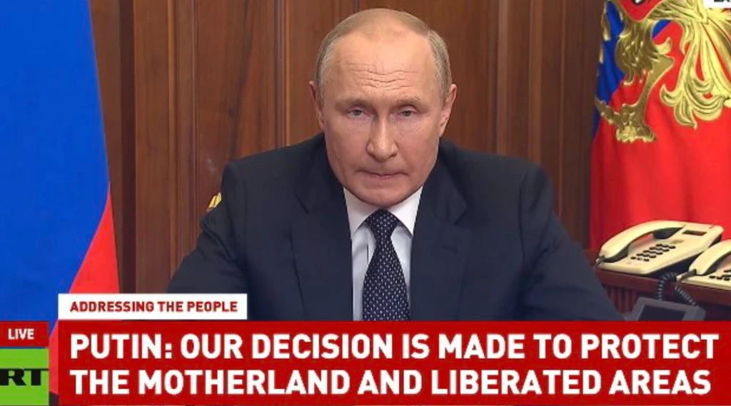 Vladimir Putin, referendum e atomica? "Tutti i mezzi possibili"