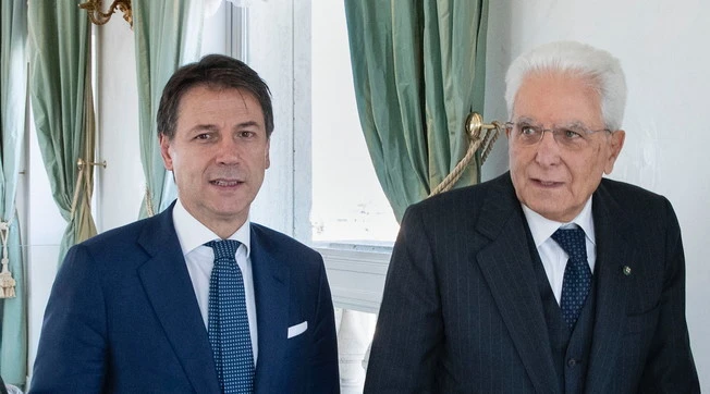 Conte e Mattarella