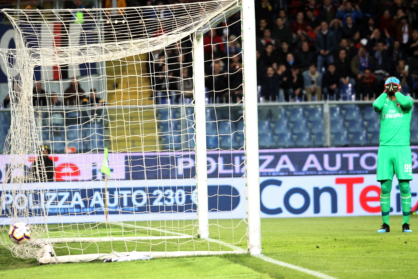 Donnarumma, disastro fatale: la Samp piega il Milan 1-0. Gattuso, il futuro si fa nero