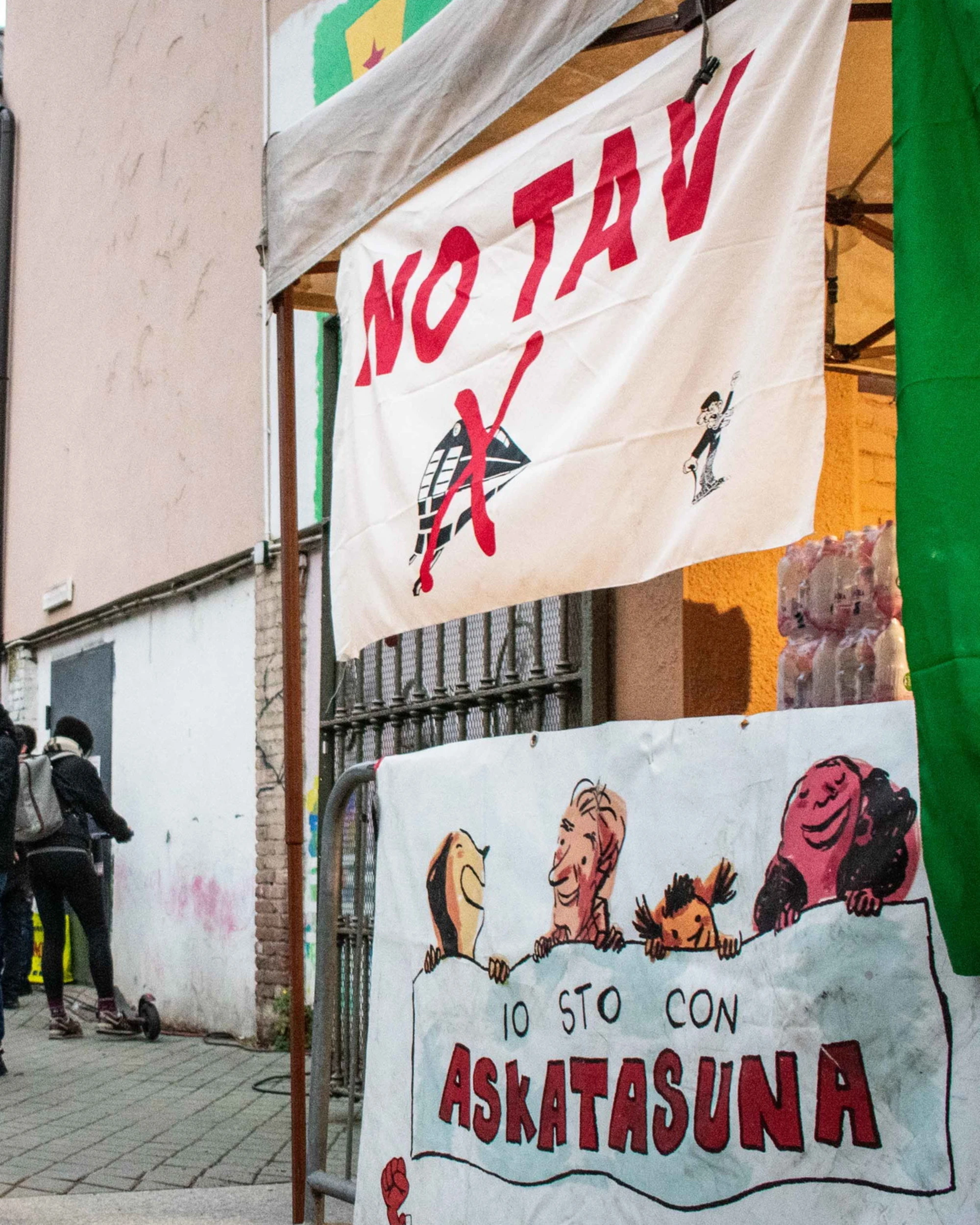 Askatasuna, al presidio pro-centro sociale anche Alleanza Verdi e Sinistra italiana