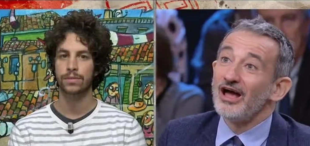 Pietro Senaldi contro Mattia Santori, il racconto da DiMartedì: "Così il Re Sardina muore in televisione"