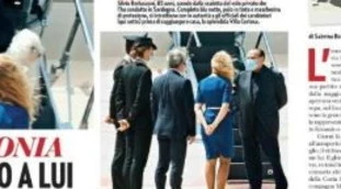 Silvio Berlusconi e Marta Fascina, l'arrivo in coppia in Costa Smeralda: la prima paparazzata ufficiale