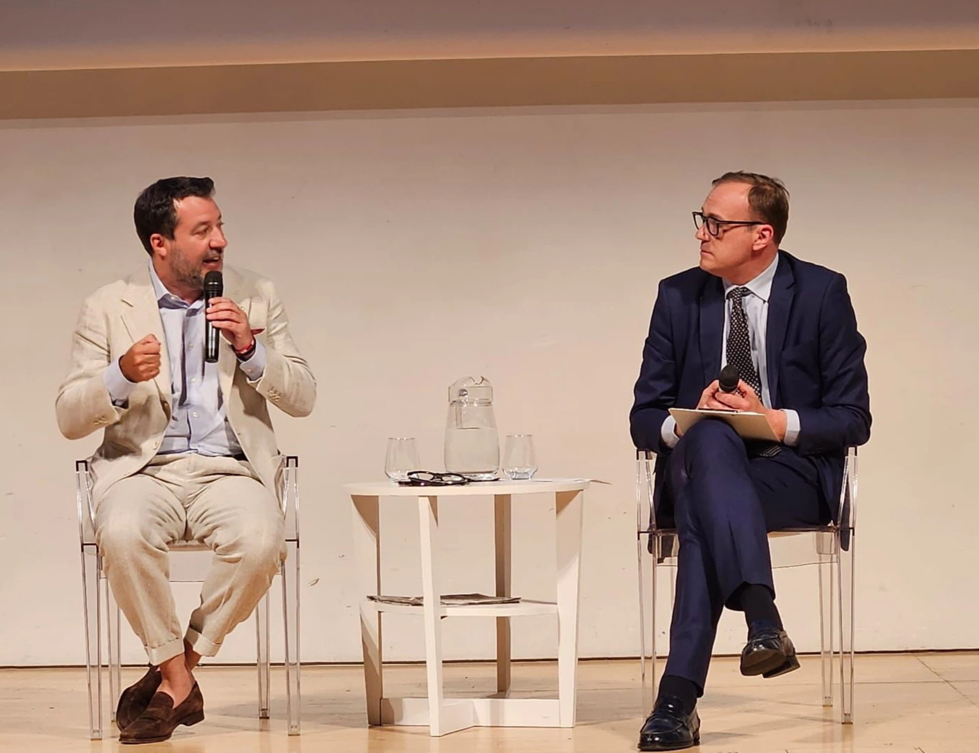 Il ministro Salvini: "Ponte sullo Stretto? Cgil unico sindacato che protesta per i posti di lavoro"