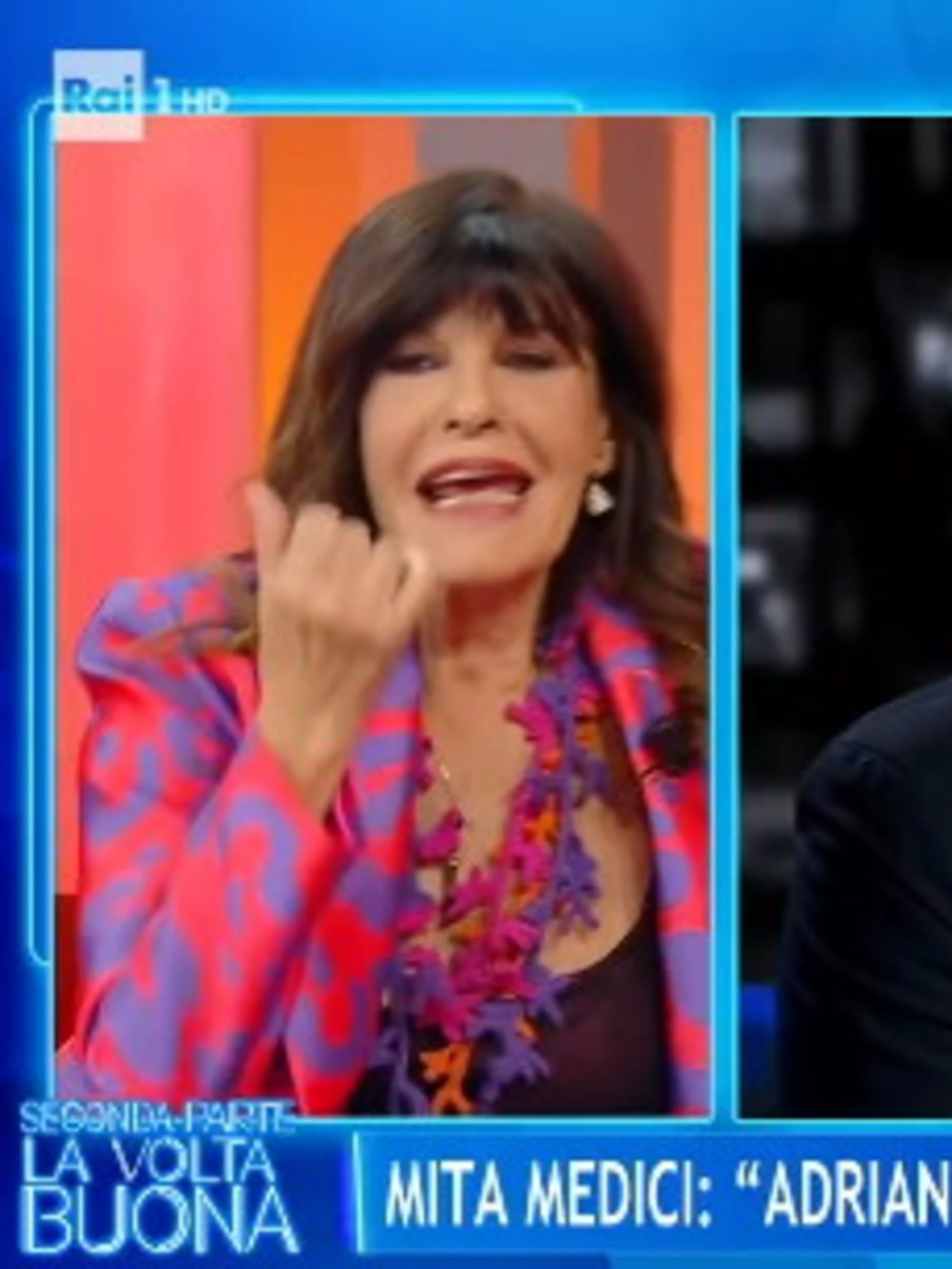 La Volta Buona, Mita De Medici sconvolge Caterina Balivo: "Con chi mi ha tradito Adriano Panatta"