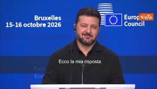 Cronista a Zelensky: Si sente capro espiatorio di Trump? Lui resta zitto, poi: È la mia risposta