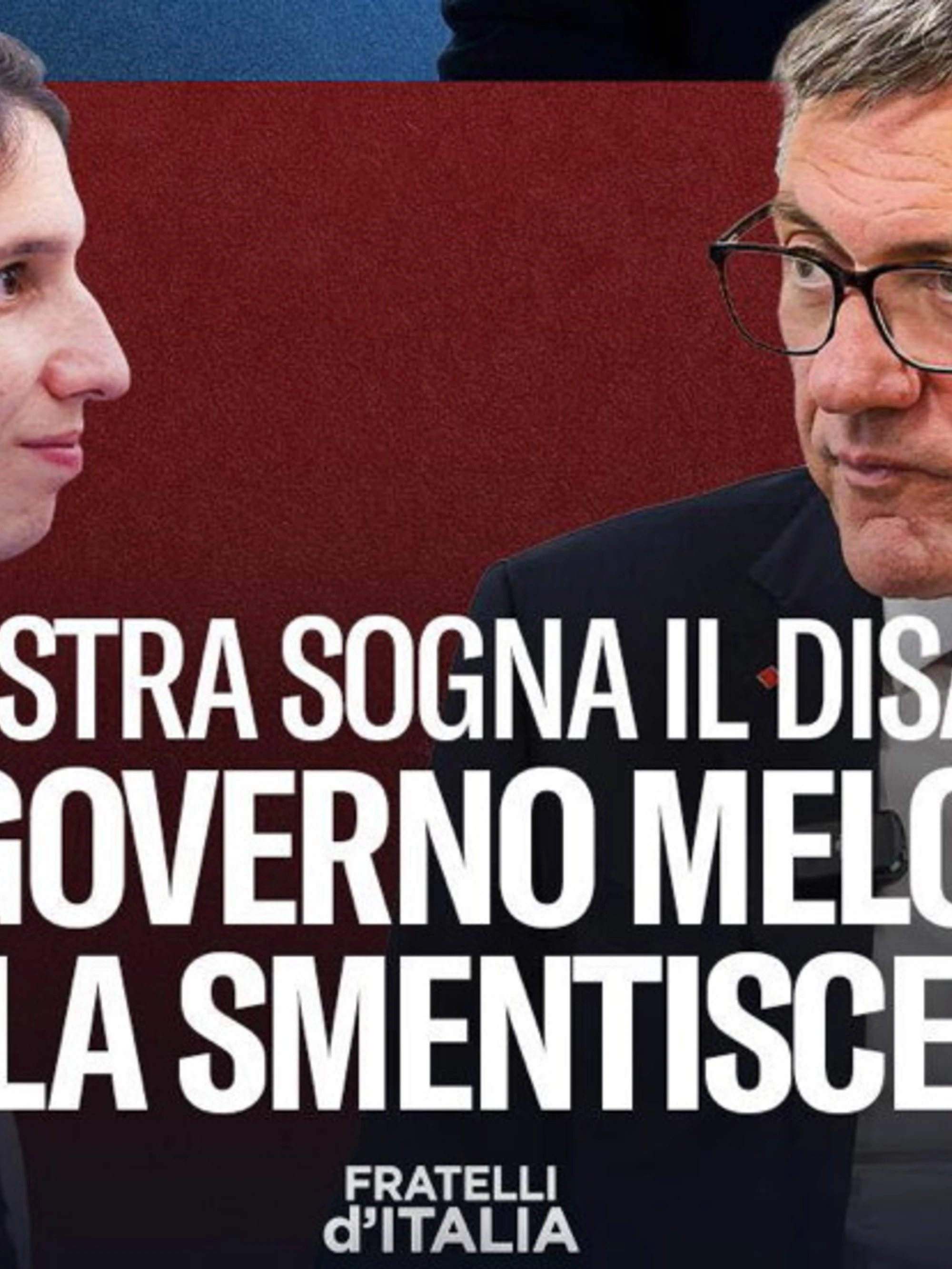 FdI umilia la sinistra: "Sogna il disastro? Il governo la smentisce", occhio ai numeri