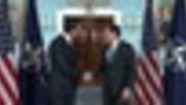 Rubio accoglie Rutte (Nato) presso il Dipartimento di Stato