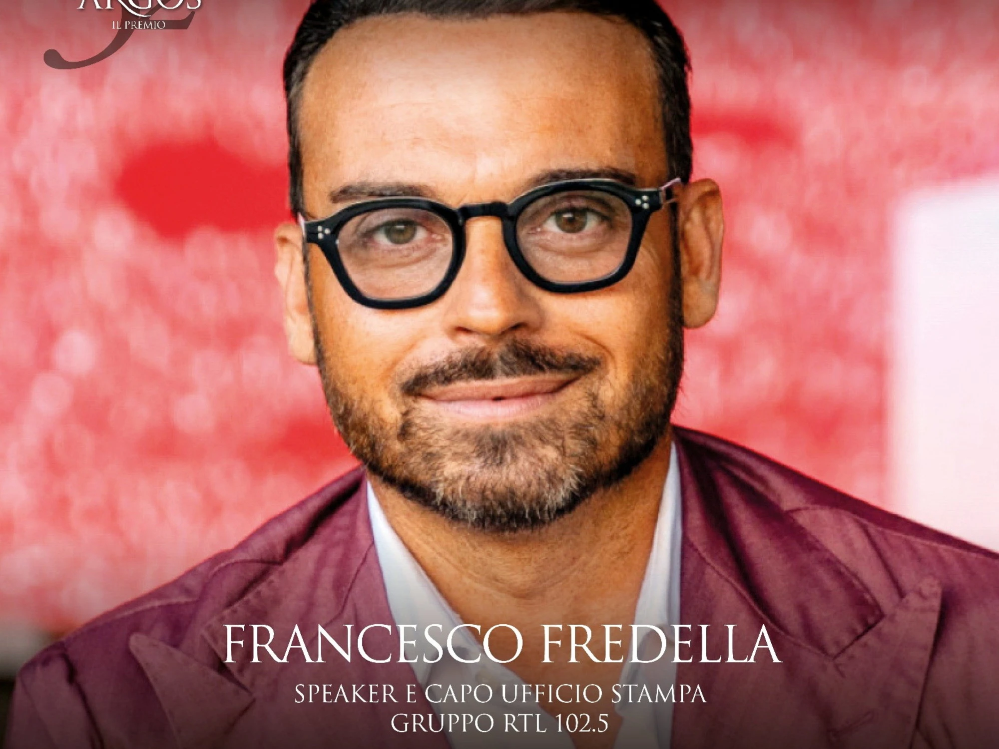 Premio Argos Hippium 2025, Francesco Fredella di RTL 102.5 tra i premiati