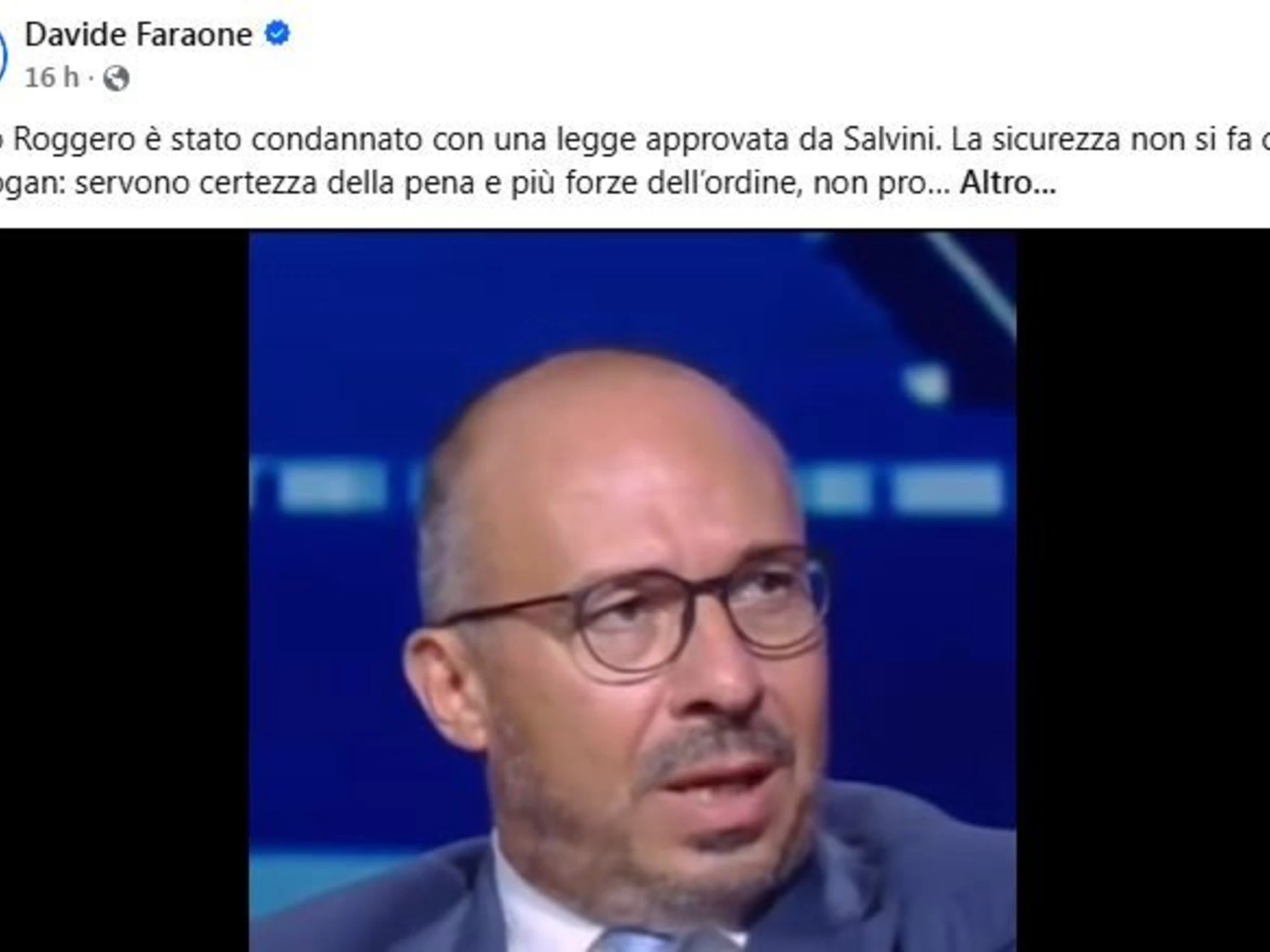 Ostellari sotterra Faraone dopo la figuraccia sui social: "Prima di parlare..."