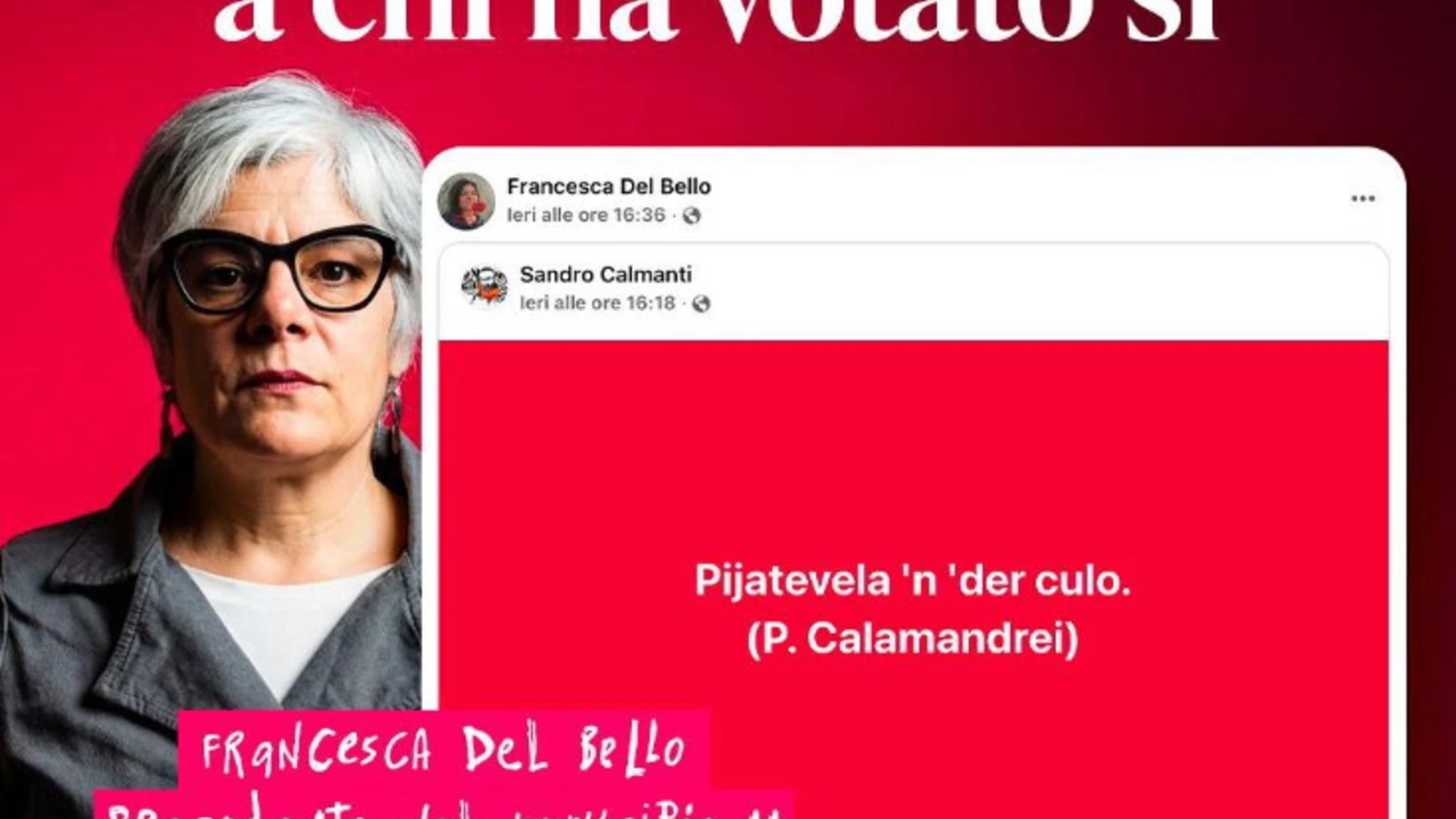 Referendum, "pijatevela 'n 'der cu**": choc nel comune di Roma