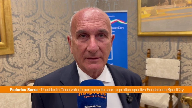 SportCity, Serra "Lo sport elemento fondamentale per la vita sociale di tutti"