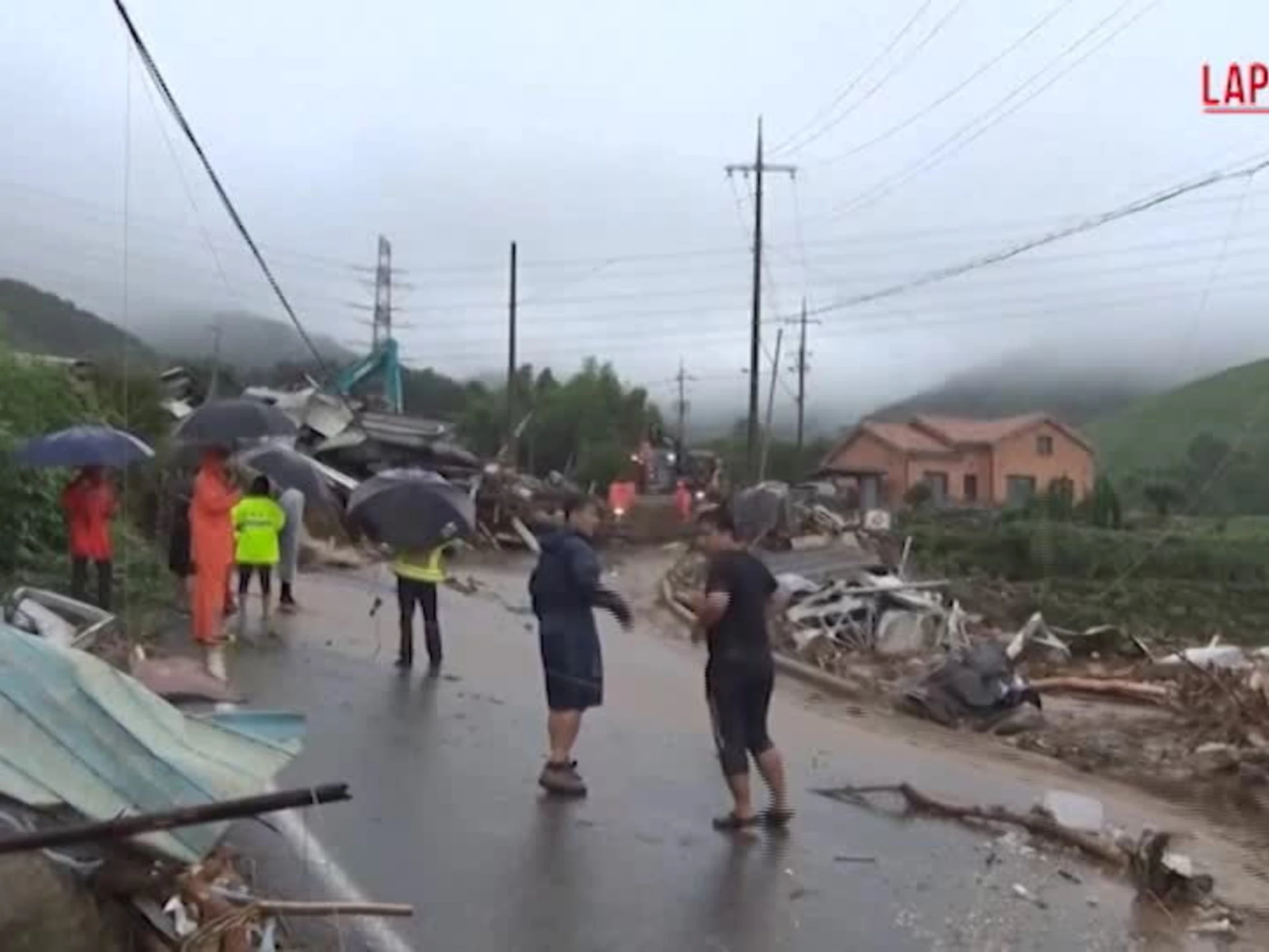 Alluvioni e forti piogge in Corea del Sud: morti e dispersi
