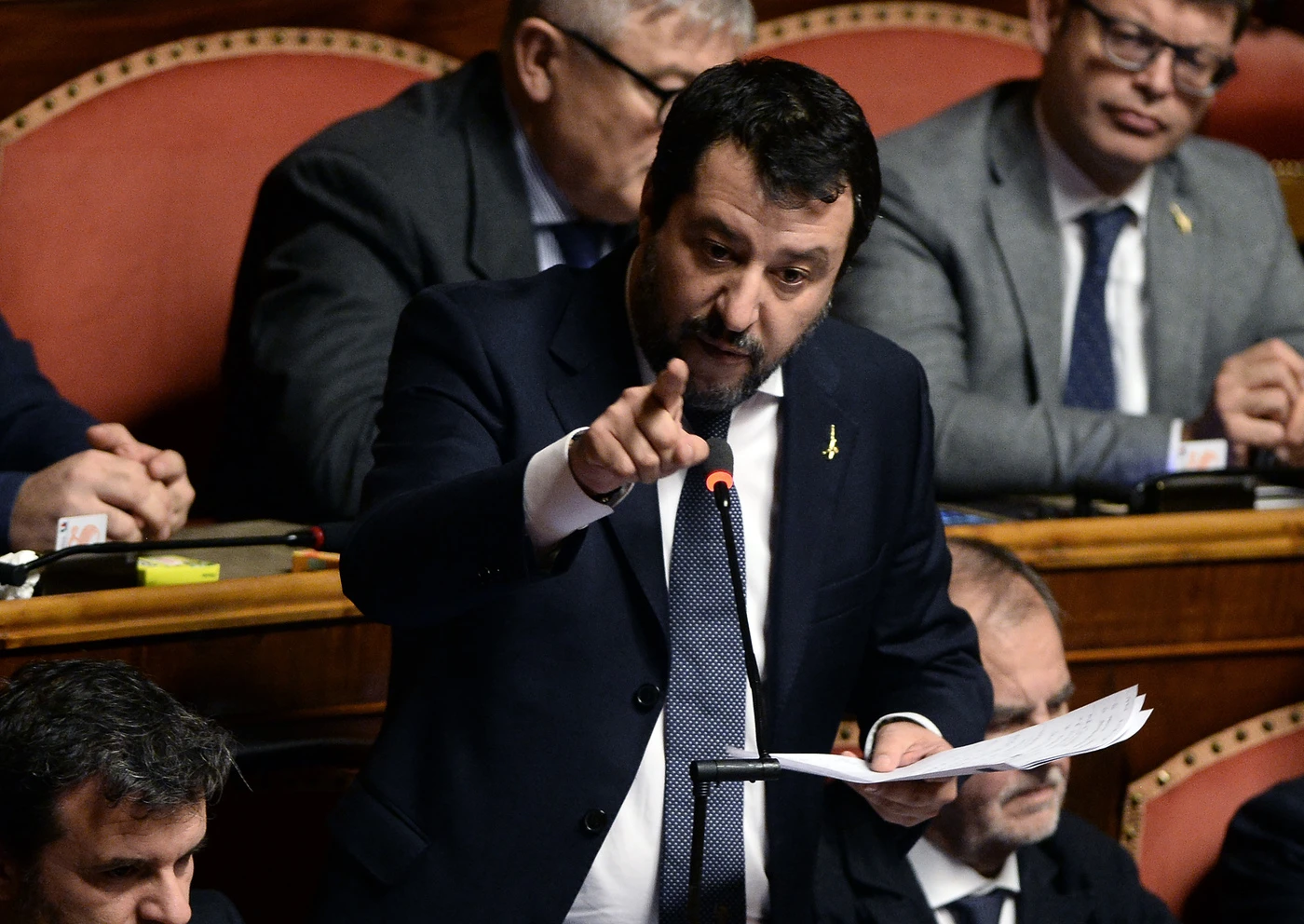 Mes, Matteo Salvini a valanga contro Conte: "Arrogante e uomo da poco, si vergogni"