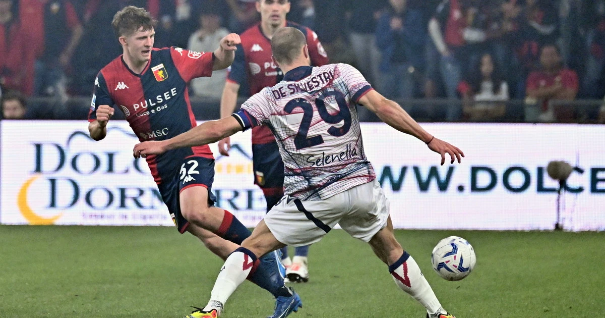 Il Genoa stende il Bologna con i gol di Malinovskiy e Vitinha, addio amaro per Thiago Motta