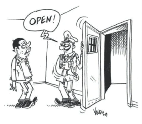 Open, la vignetta di Vauro contro Matteo Renzi: in galera sulla prima pagina del Fatto Quotidiano