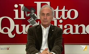 "Minetti? Cosa non vogliono vedere": la supercazzola di Travaglio da Floris per giustificare le balle