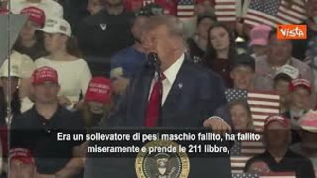 Trump: Melania mi prega sempre di non ballare sul palco e di non fare il trans alle olimpiadi