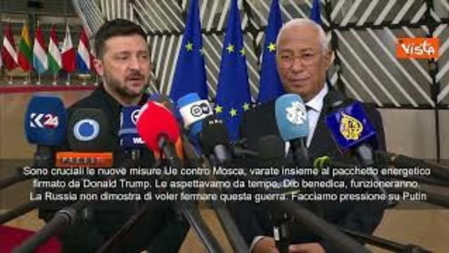 Leggi l'articolo: Zelensky al Consiglio Ue: Cruciali nuove sanzioni alla Russia, un cessate il fuoco è possibile