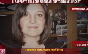 Giletti e la chat tra Chiara Poggi  e Stasi sui filmini a luci rosse: "Che vergogna, divento rossa"