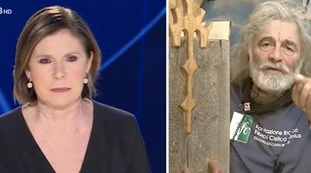 Mauro Corona sbrocca contro Berlinguer: "Balle, mamma mia, zitta!"