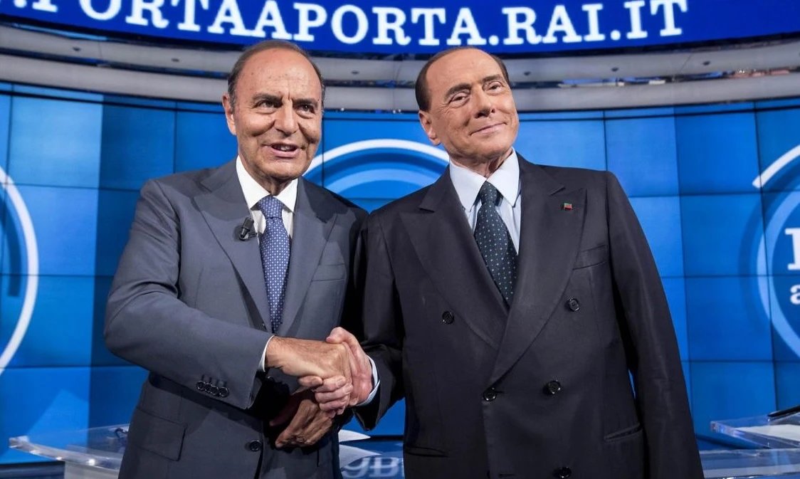 Bruno Vespa svela il segreto del nuovo successo di Silvio Berlusconi