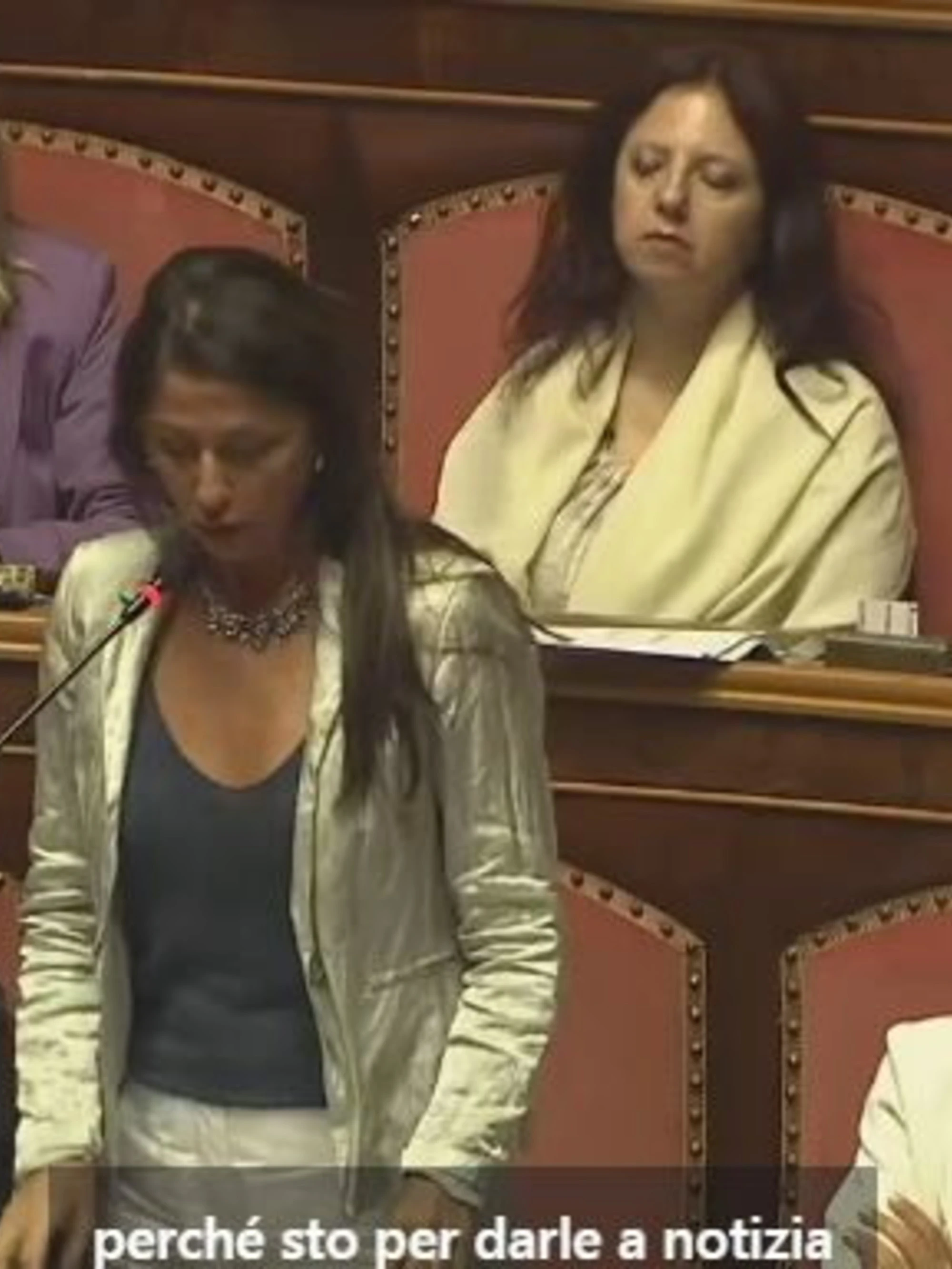 Tajani insultato dalla grillina Maiorino, esplode la bagarre al Senato