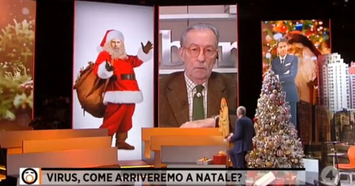 Vittorio Feltri a Fuori dal coro: "Cosa regalo a Conte per Natale? Una bella lettera di dimissioni"