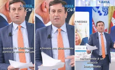 L'aria che tira, Parenzo sbalordito in diretta: "Una cosa mai vista". Cosa è successo