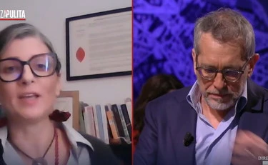 Piazzapulita, Francesca Albanese: "I miei errori? Capelli e accento". L'imbarazzo di Formigli