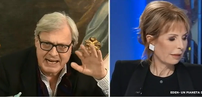 Vittorio Sgarbi a Otto e mezzo: "La gestione coronavirus di Conte? Una follia, è terrorismo anti-italiano"