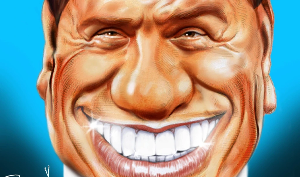Silvio Berlusconi visto da Benny