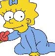 Maggie Simpson parla